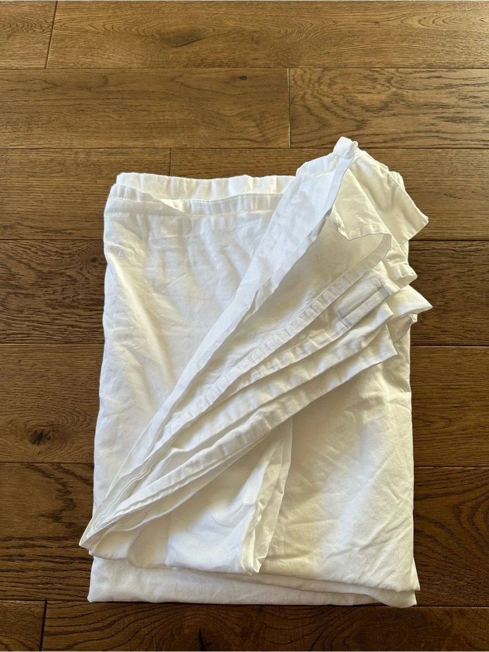 Brooklinen 100% Cotton White Flat Sheet Twin XL